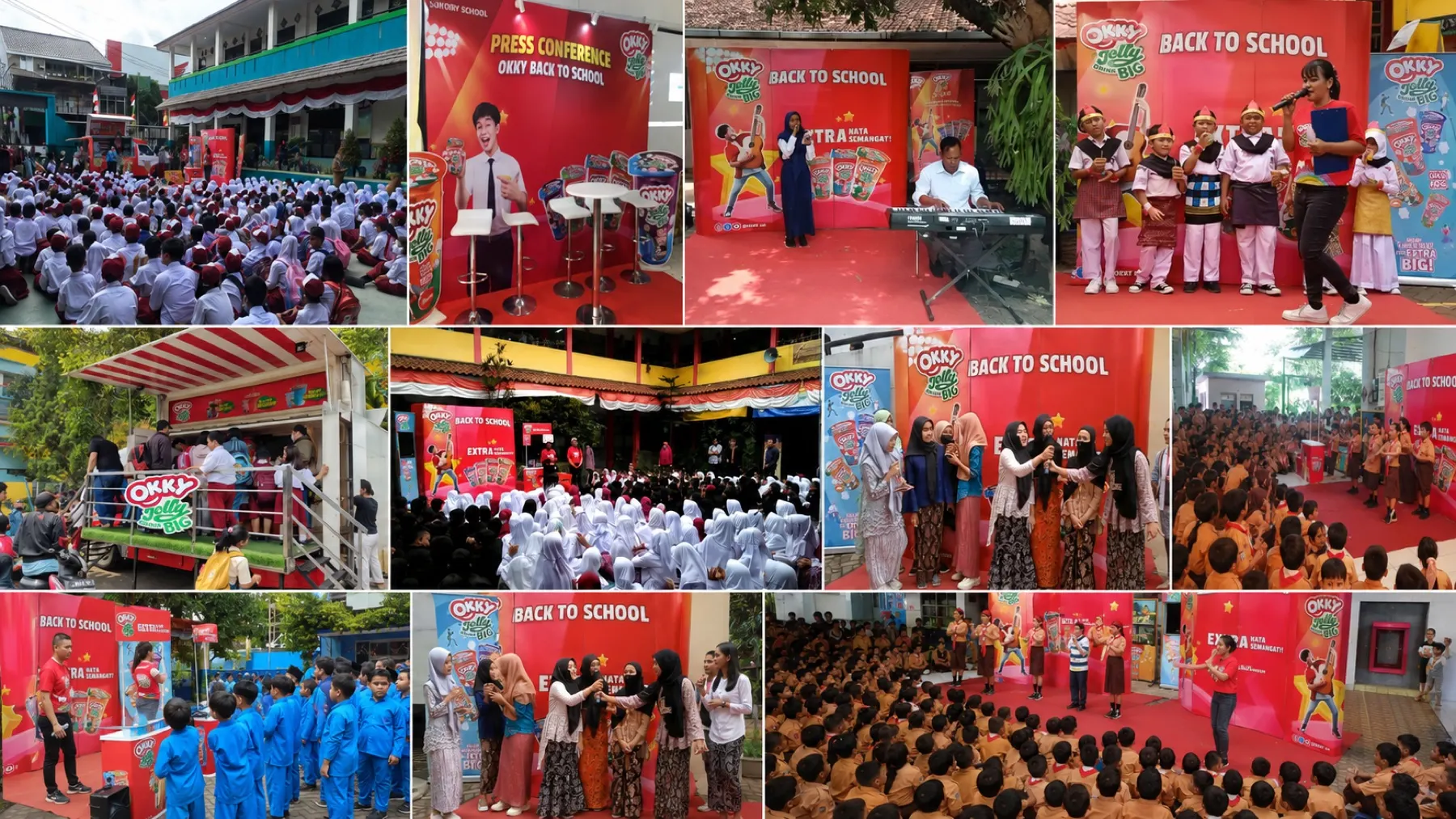 PT Mitra Kreasi Bersama field workforce and brand activation operations at FMCG events